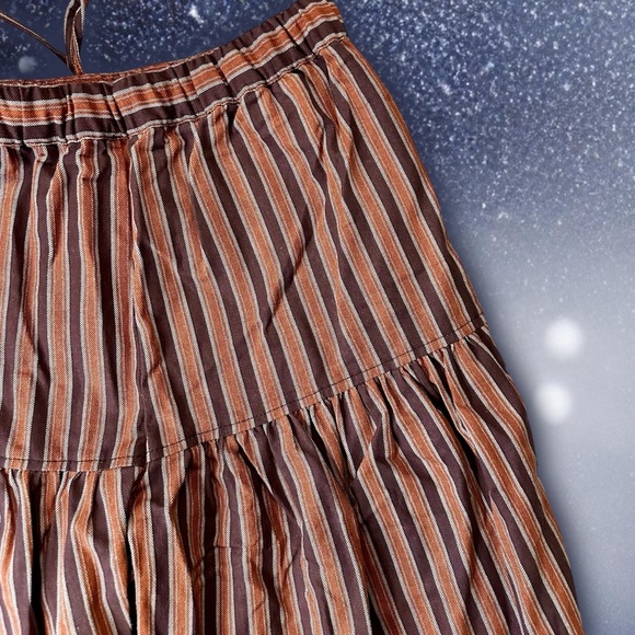 Free People Ellie Striped Pull on Barrel Pants - Picture 14 of 15